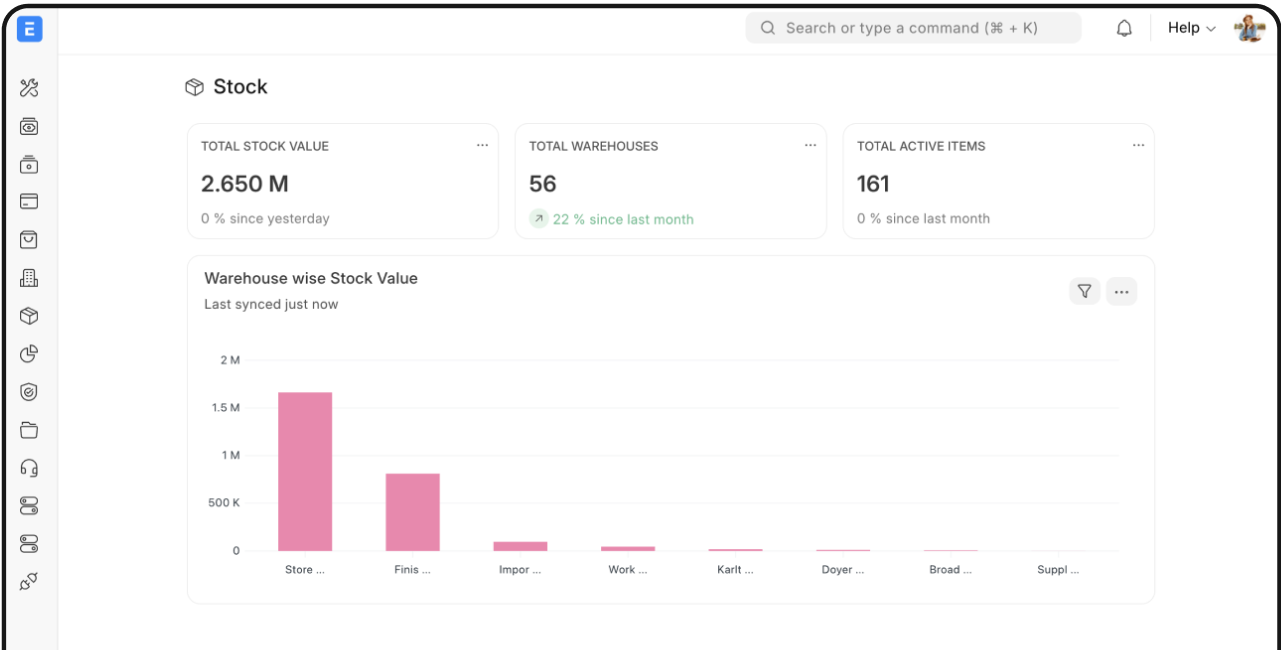 AXERP Inventory Module